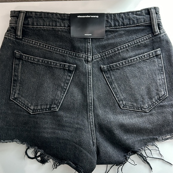 Alexander Wang Bite Denim Shorts - Picture 9 of 9